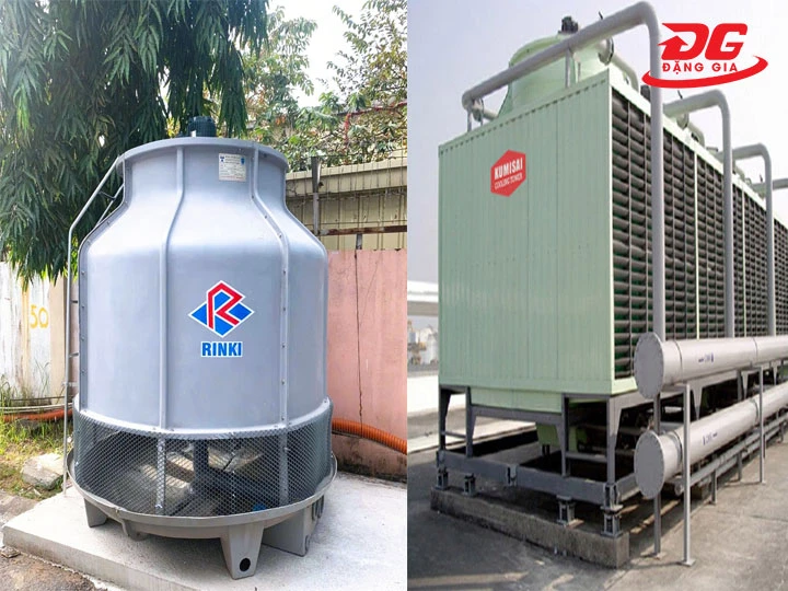 Tháp giải nhiệt tròn & vuông